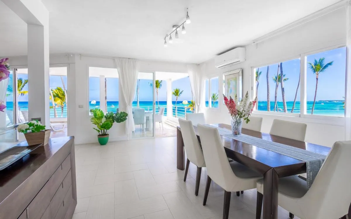 Image 6 of Beachfront Punta Cana Condo for Rent – Ocean View, Private Terrace, and BBQ