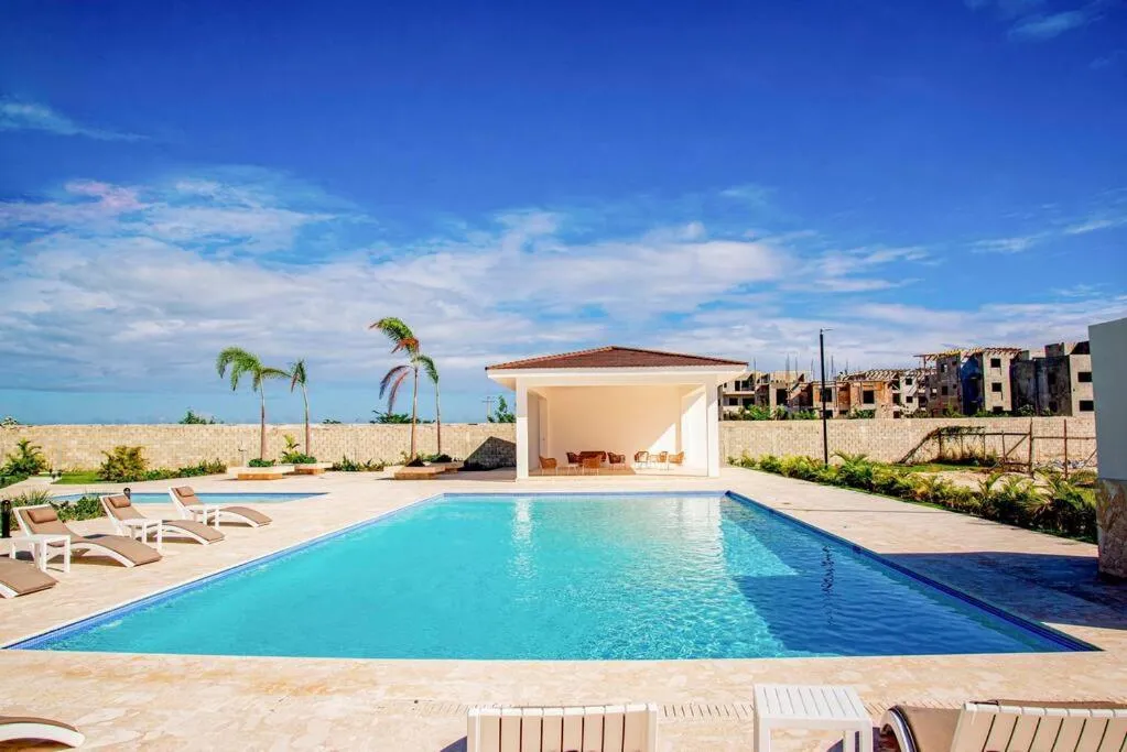 Image of Beautiful Village 3 bedrooms Furnished Pool residencial Velero punta cana
