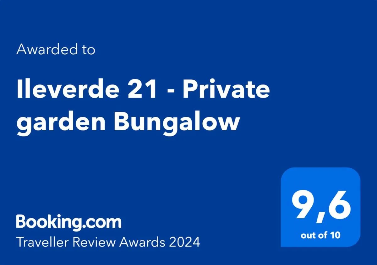 Image 1 of Ileverde 21 – Private garden Bungalow