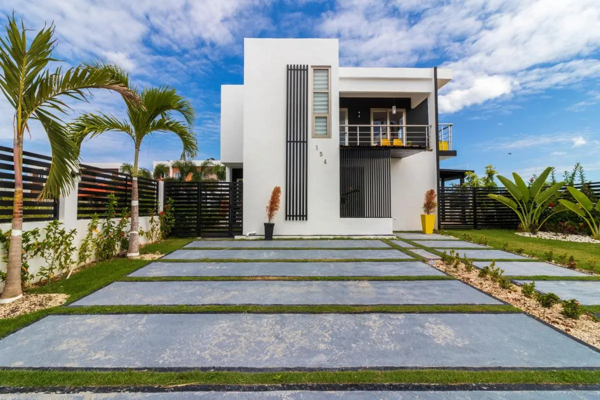 Image 1 of Modern 4-BR Villa with Pool in Punta Cana Residential Area